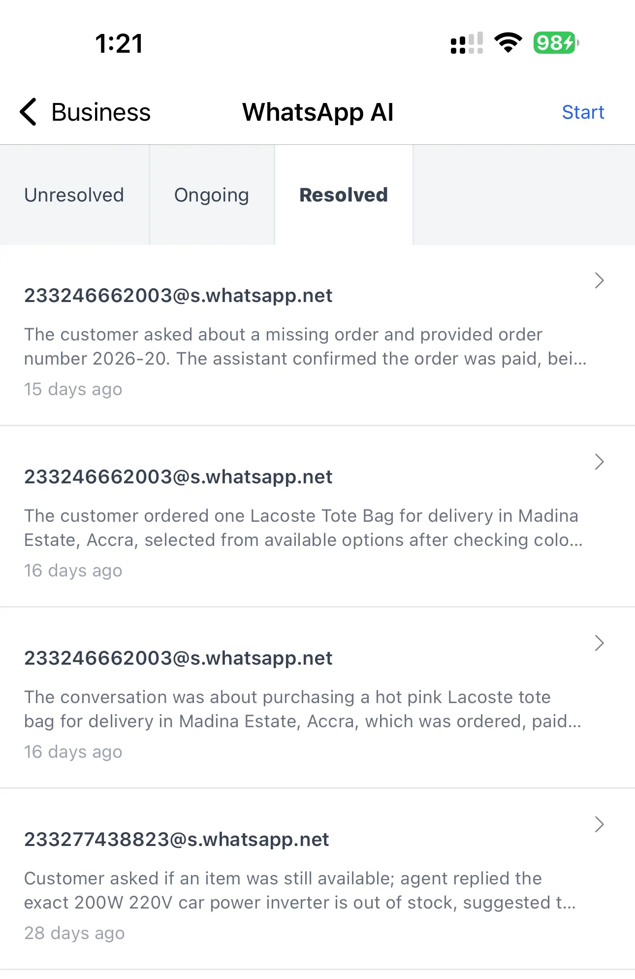 WhatsApp AI Assistant